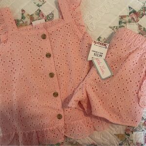 Girl size 6x summer set